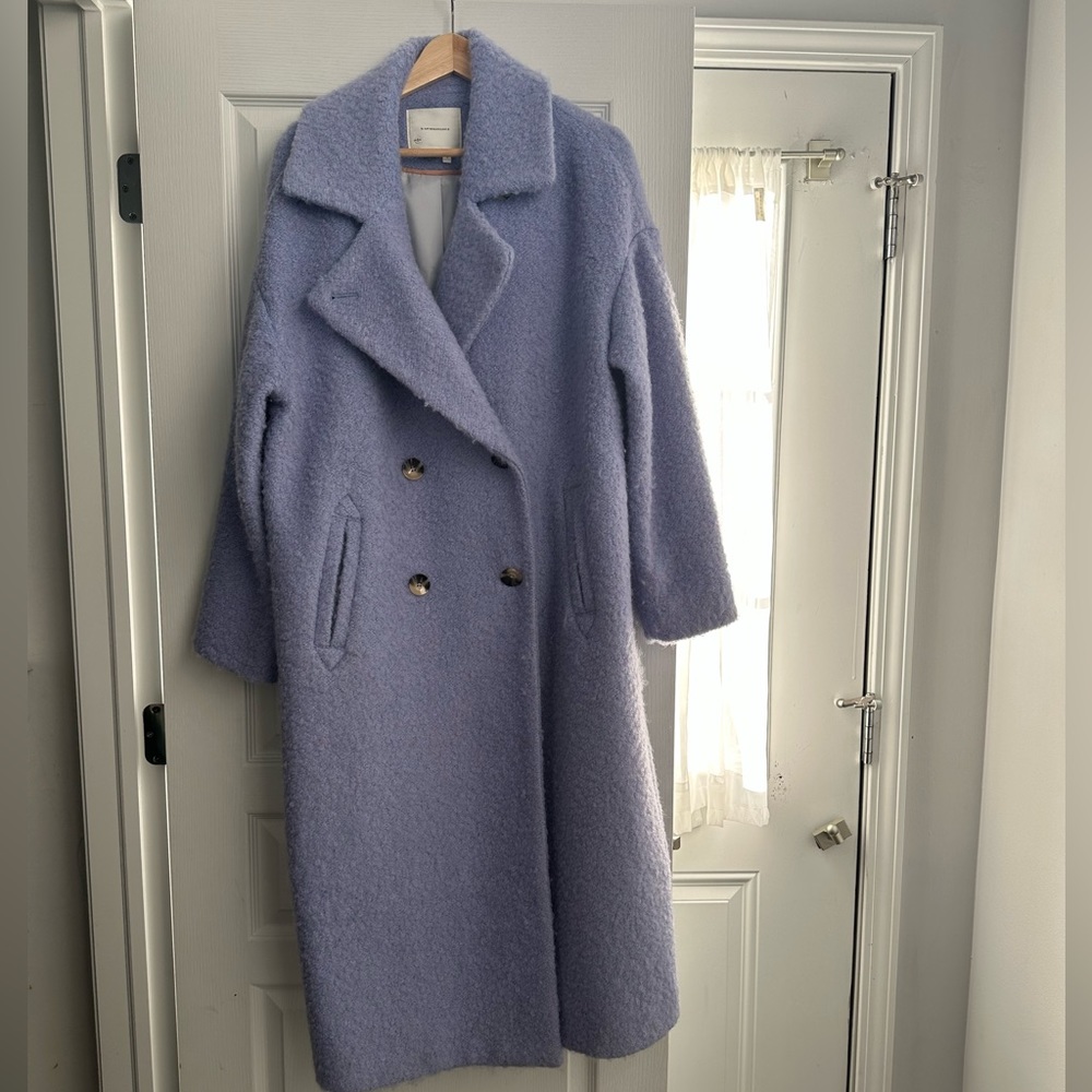 Anthropologie Boucle Cocoon coat - Picture 3 of 5